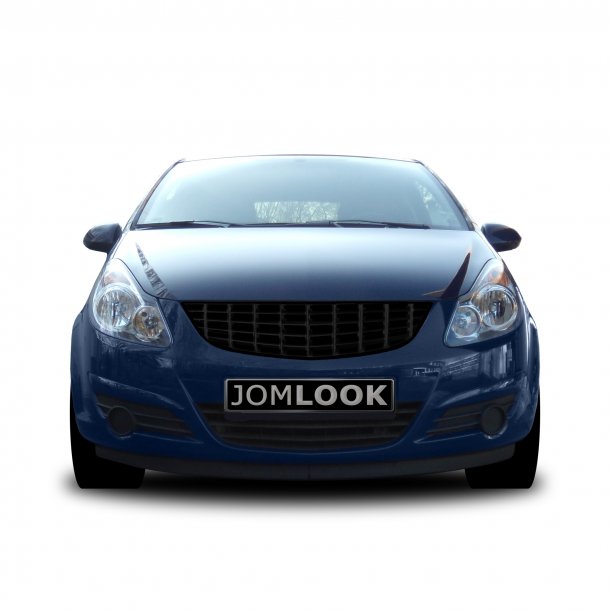 JOM Frontgrill sort til Opel Corsa D rgang 2006-2011 - uden logo