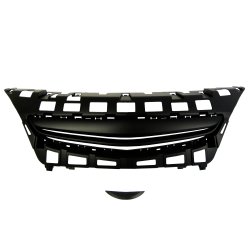 JOM Frontgrill sort til Opel Astra J 3 drs GTC rgang 2012- - uden logo