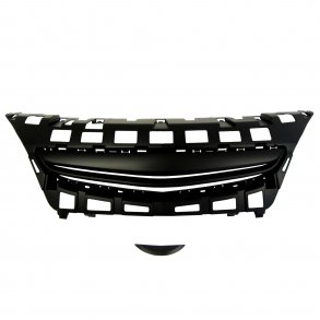 JOM Frontgrill sort til Opel Astra J 3 drs GTC rgang 2012- - uden logo