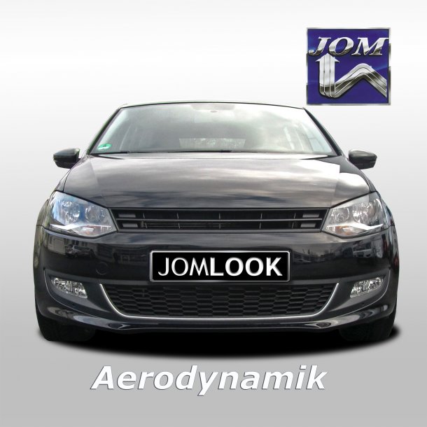 JOM Frontgrill sort til VW Polo 5 (6R) - uden logo