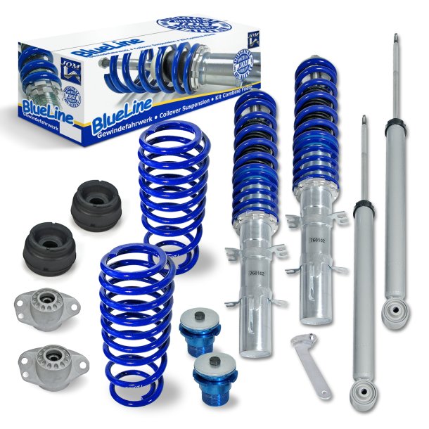 Blue Line Gevindundervogn inkl. trnlejer VW Golf 4, Golf 4 Bora og Variant (1J) 1997-2006, ikke 4x4
