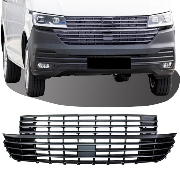 JOM Frontgrill sort uden logo til VW VW T6.1, 2019-