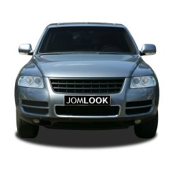 JOM Frontgrill sort til VW Touareg (7L) rgang 2002-2006 - uden logo