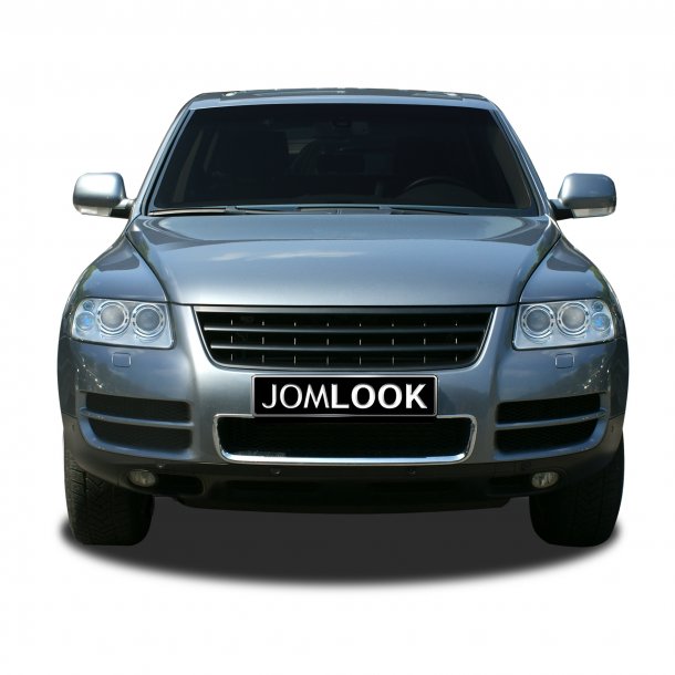 JOM Frontgrill sort til VW Touareg (7L) rgang 2002-2006 - uden logo