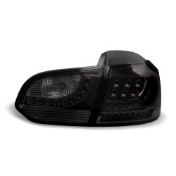 LED baglygter mrk sort til VW Golf 6 rgang 2008-2012