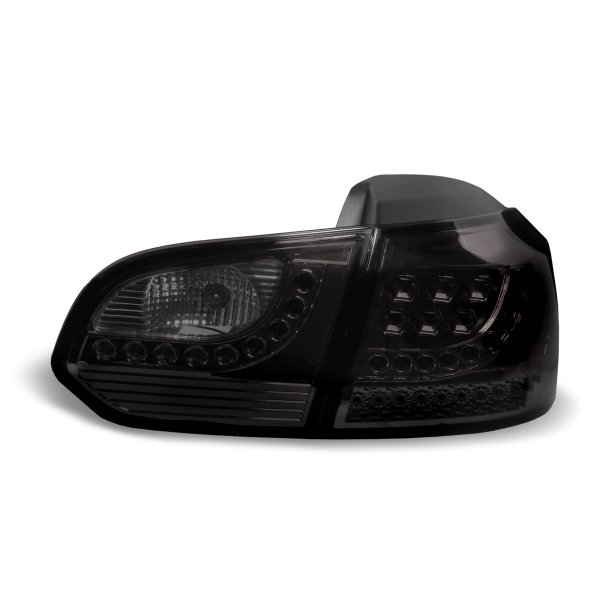 LED baglygter mrk sort til VW Golf 6 rgang 2008-2012