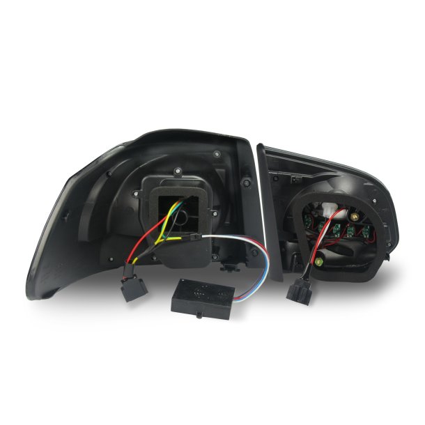 LED baglygter mrk sort til VW Golf 6 rgang 2008-2012