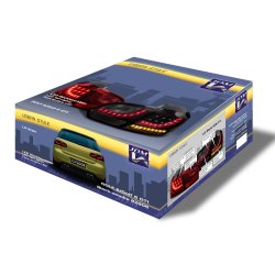 LED baglygter mrk sort til VW Golf 6 rgang 2008-2012