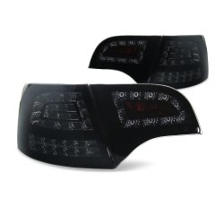LED baglygter sort til Audi A4 Avant B7, rgang 2004-2008