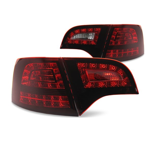 LED baglygter mrk rd til Audi A4 Avant B7, rgang 2004-2008