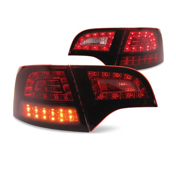 LED baglygter mrk rd til Audi A4 Avant B7, rgang 2004-2008