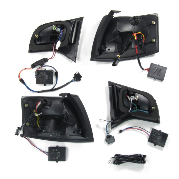 LED baglygter mrk rd til Audi A4 Avant B7, rgang 2004-2008