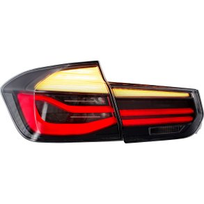 LED baglygter med dynamisk LED blink, rgfarvet til BMW F30 3 serie, Sedan, rgang 2011-2019