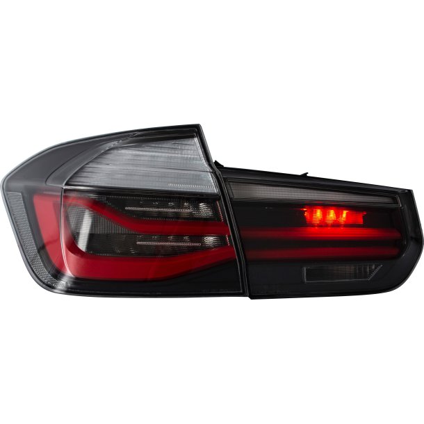 LED baglygter med dynamisk LED blink, rgfarvet til BMW F30 3 serie, Sedan, rgang 2011-2019