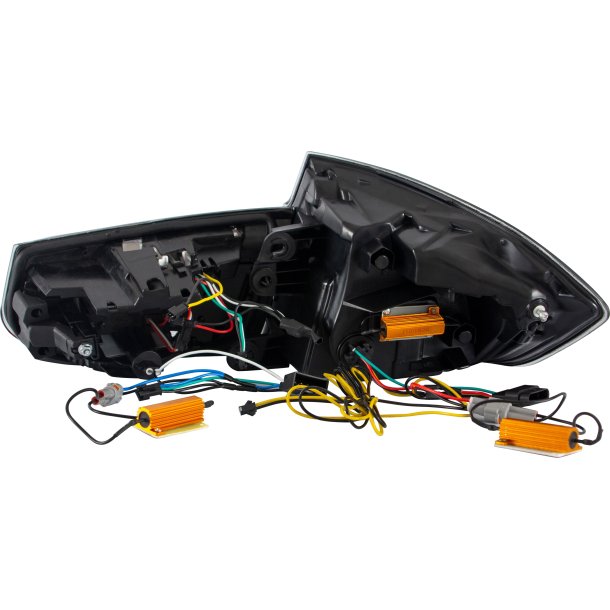 LED baglygter med dynamisk LED blink, rgfarvet til BMW F30 3 serie, Sedan, rgang 2011-2019