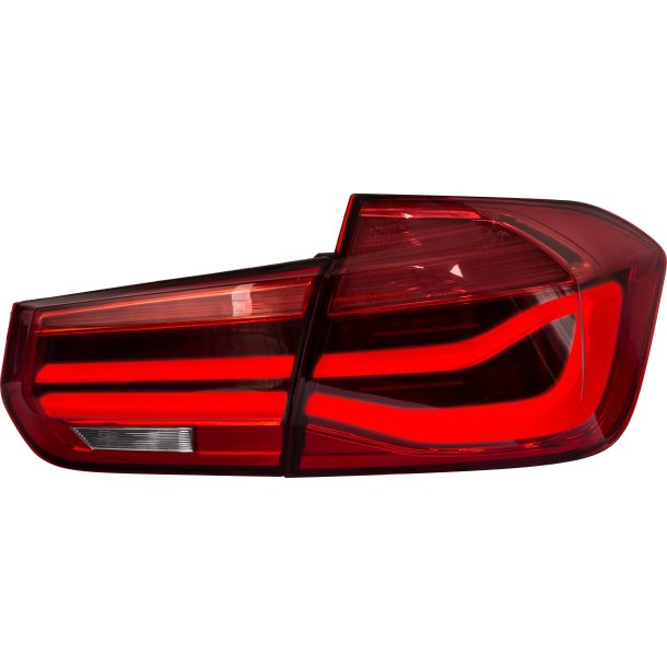 LED baglygter med dynamisk LED blink, klar rd til BMW F30 3 serie, Sedan, rgang 2011-2019