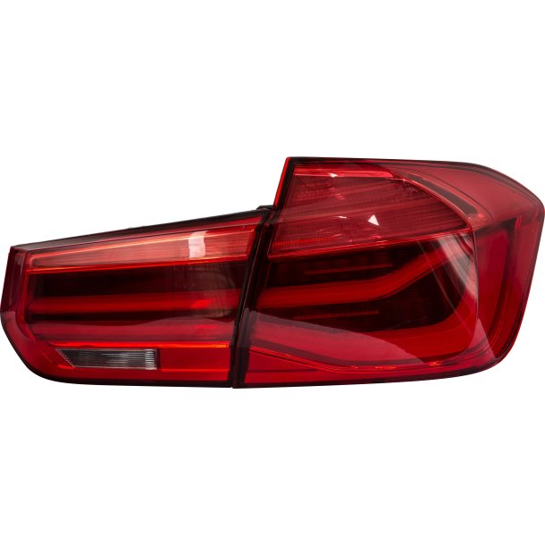 LED baglygter med dynamisk LED blink, klar rd til BMW F30 3 serie, Sedan, rgang 2011-2019