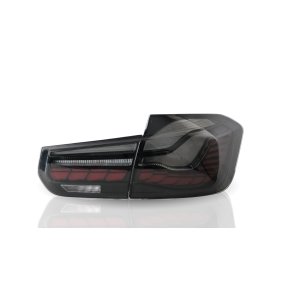 OLED/LED baglygter med dynamisk LED blink, rgfarvet til BMW F30 3 serie, Sedan, rgang 2011-2019