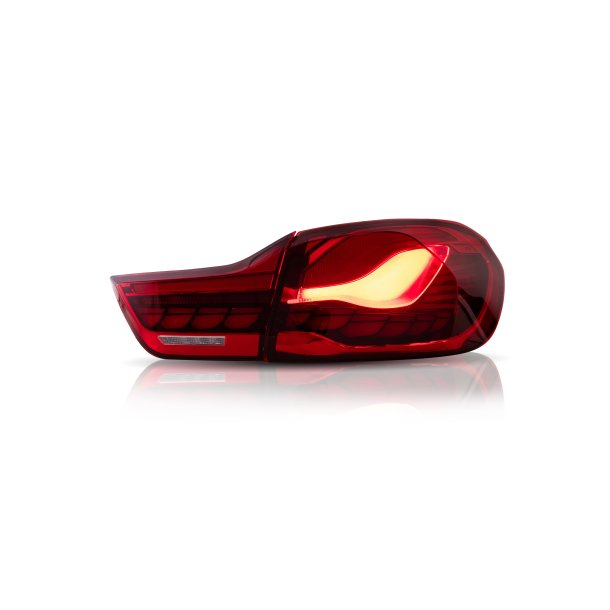 Baglygter OLED/LED med dynamiske blinklys, klar rd til BMW F32/F33/F36, rgang 2013-2021