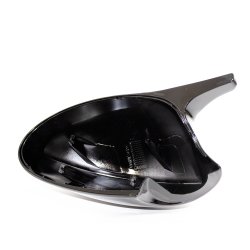 Spejlcover st i blank sort til BMW 3 serie E90/E91, 2005-2008, E92/ E93, 2006-2010