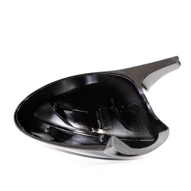 Spejlcover st i blank sort til BMW 3 serie E90/E91, 2005-2008, E92/ E93, 2006-2010