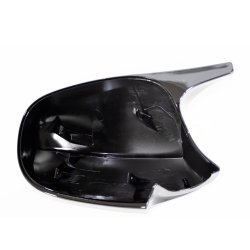 Spejlcover st i blank sort til BMW E90 3 series LCI, E91 LCI, 2008-2013, E92/ E93 LCI, 2010-2014
