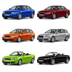 Redline gevindundervogn Audi A4 B6 og B7 Sedan, Avant og Cabriolet, 2000-2008