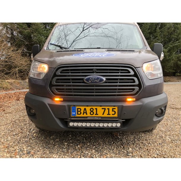 LED flash m. nats�nkning - gul blink, 6x3W/9-30V
