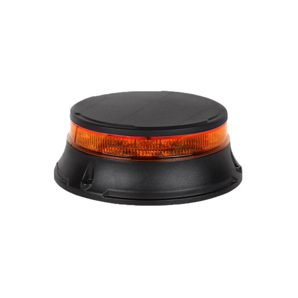 Lavprofil LED beacon gul - plan montering - 10-30V