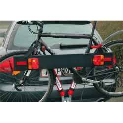 Lygtebom med remme, sort