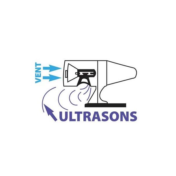 Vildtfljte sort - 2 stk.