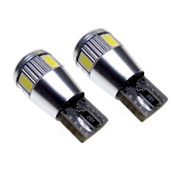 Xenon Positionsst, Can-Bus 12V- 6000K - W3W / W5W 6xSMD - 2 stk.