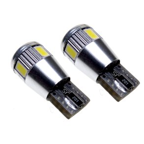 Xenon Positionsst, Can-Bus 12V- 6000K - W3W / W5W 6xSMD - 2 stk.