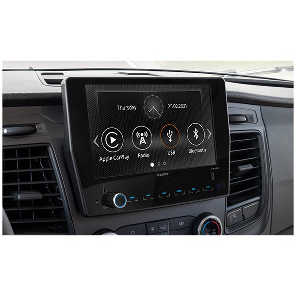XZENT X-F285 multimediestation Ford Transit  9� touchsk�rm - DEMO