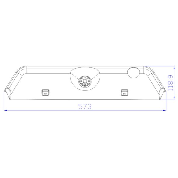 Stoplygte-bakkamera Iveco Daily 2015-