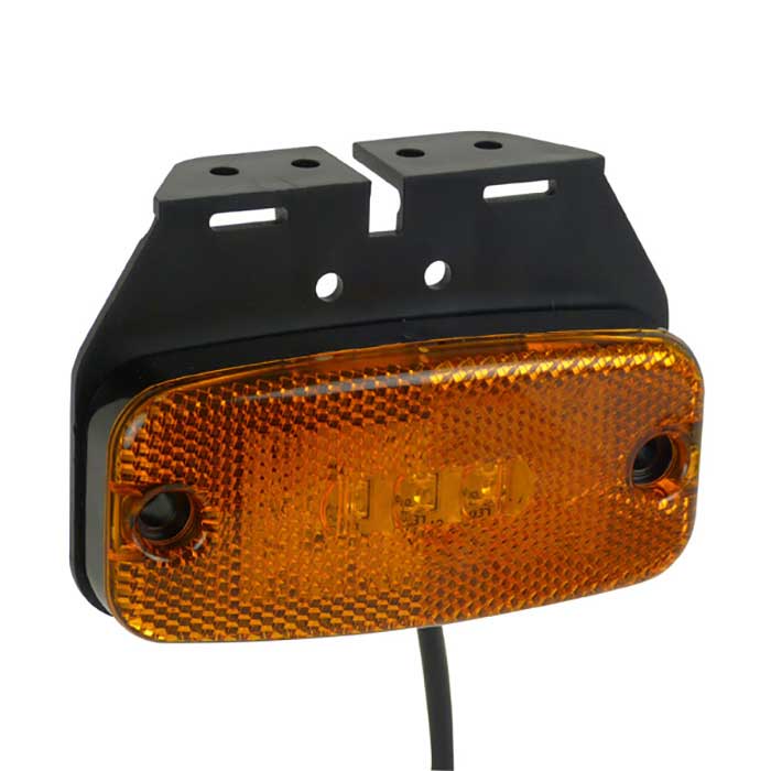 Sidemarkeringslygte orange 110x41x27mm Sidemarkeringslygte orange 110x41x27mm