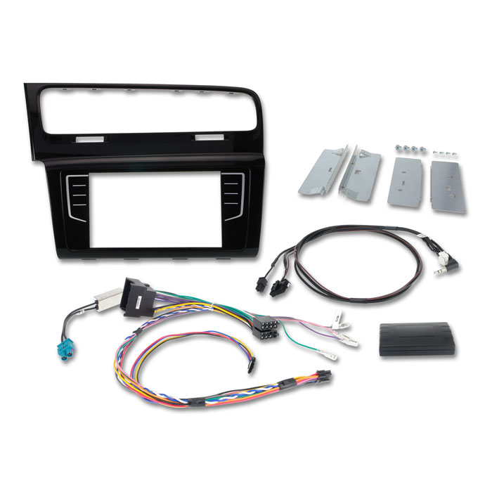 Alpine monteringskit 2-DIN Golf VII