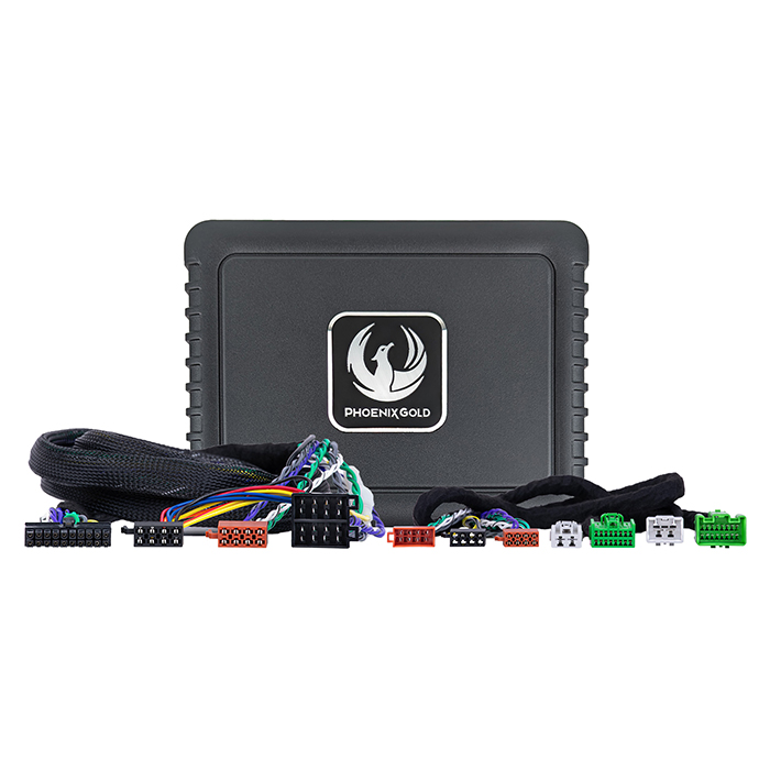 Phoenix Gold DSP Forstærker kit Volvo 06-18 m. OEM amp