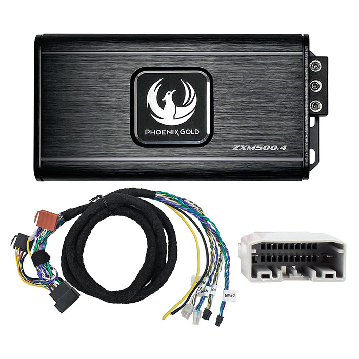 Phoenix Gold Chrysler /Jeep/Dodge 4x125W Plug-N-Play forstærker