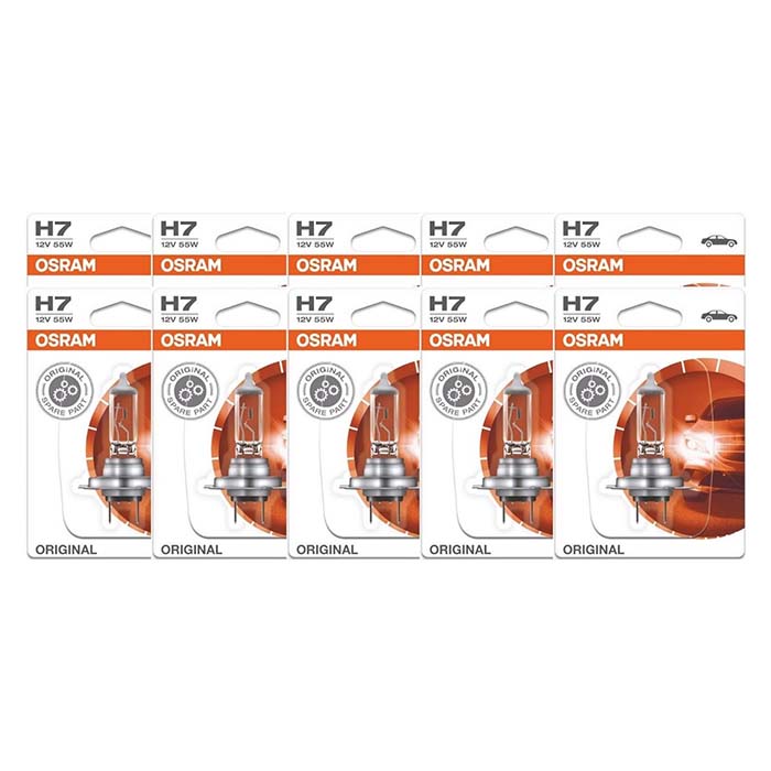 Osram H7 12V pærepakke 200 stk. Osram H7 12V pærepakke 200 stk.
