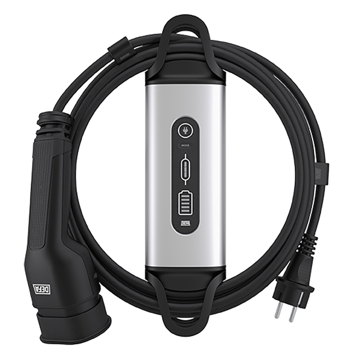 DEFA eMove 6A transportabel lader til 230V, 6m kabel