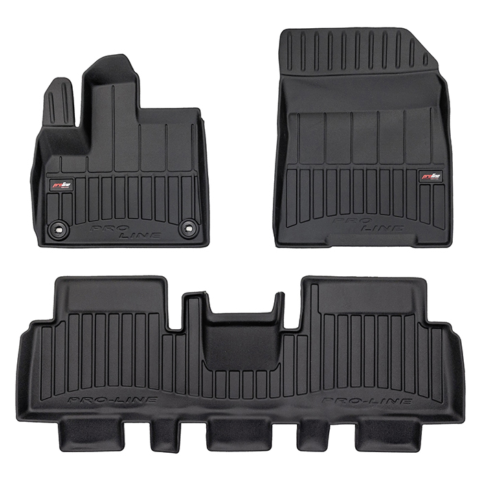 Gummimåtter Fiat E-Doblo, Peugeot e-Rifter 2021-