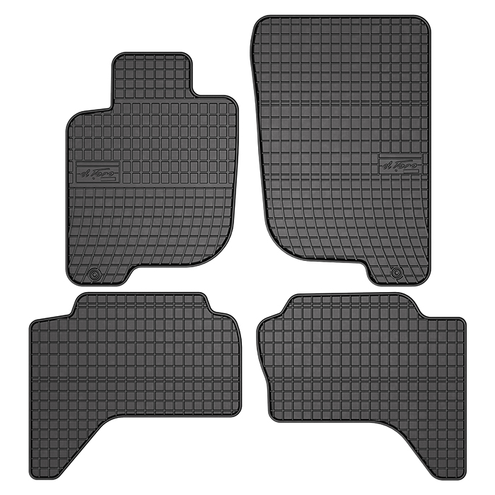 Gummimåtter Mitsubishi L200 IV pickup 2005-2015 Gummimåtter Mitsubishi L200 IV pickup 2005-2015