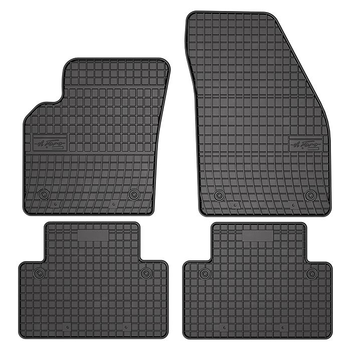 Gummimåtter Volvo C30, S40 II, V50 2004-2012 Gummimåtter Volvo C30, S40 II, V50 2004-2012