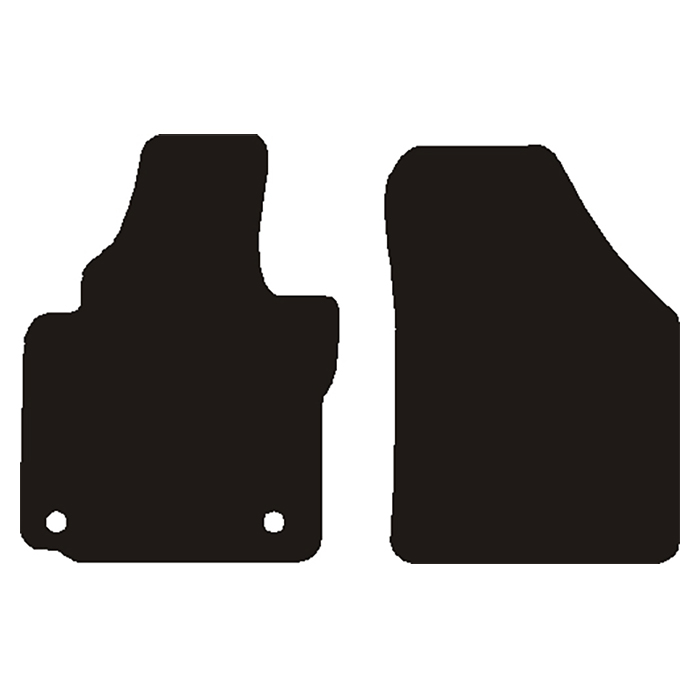 Velour formåtter VW Caddy 2007-12/2014