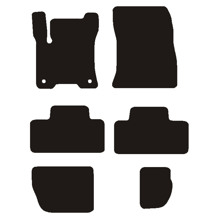 Måtter Mercedes EQB (X243) 2021-