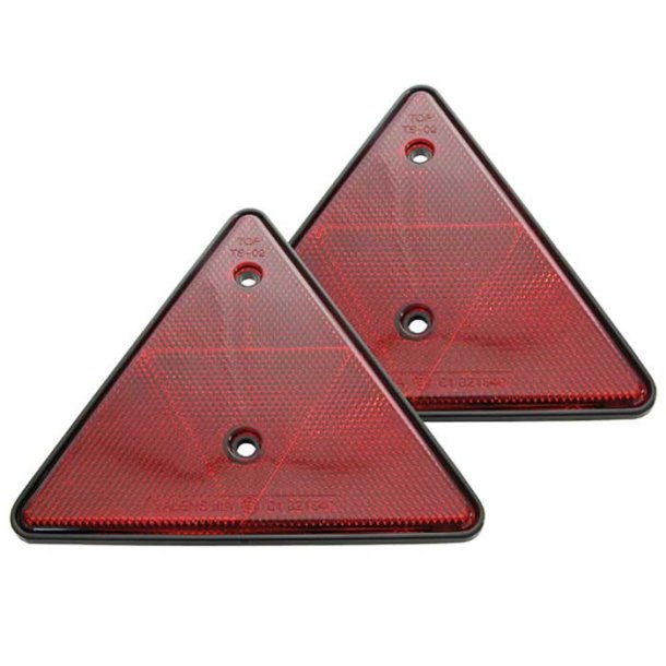 Trekantrefleks s�t 2 stk