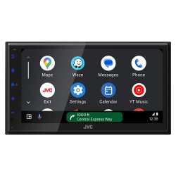 JVC KW-M595DBT - 2-DIN bilradio, Apple CarPlay, Android Auto og DAB+