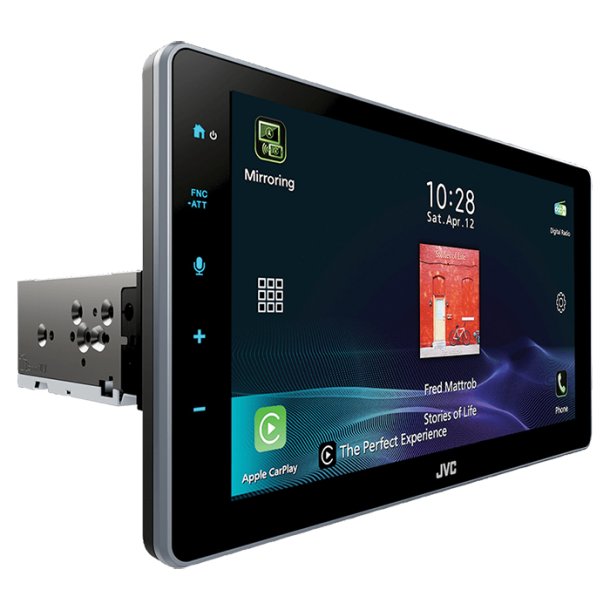 JVC KW-Z900DBW - 9" bilradio tr�dl�s Apple CarPlay, Android Auto og DAB+