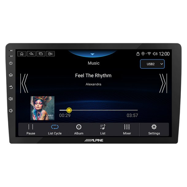 Alpine INE-AW409S Multimediesk�rm CarPlay Android Auto